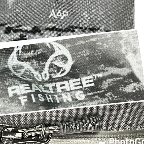 Frogg Toggs Men's Pilot Pro Jacket Sz XL Realtree Gray Fishing Hooded Waterproof - Picture 11 of 16